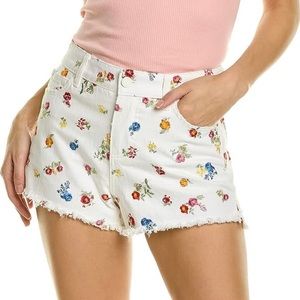 Alice + Olivia Amazing High Rise Vintage Floral Shorts- Size 26